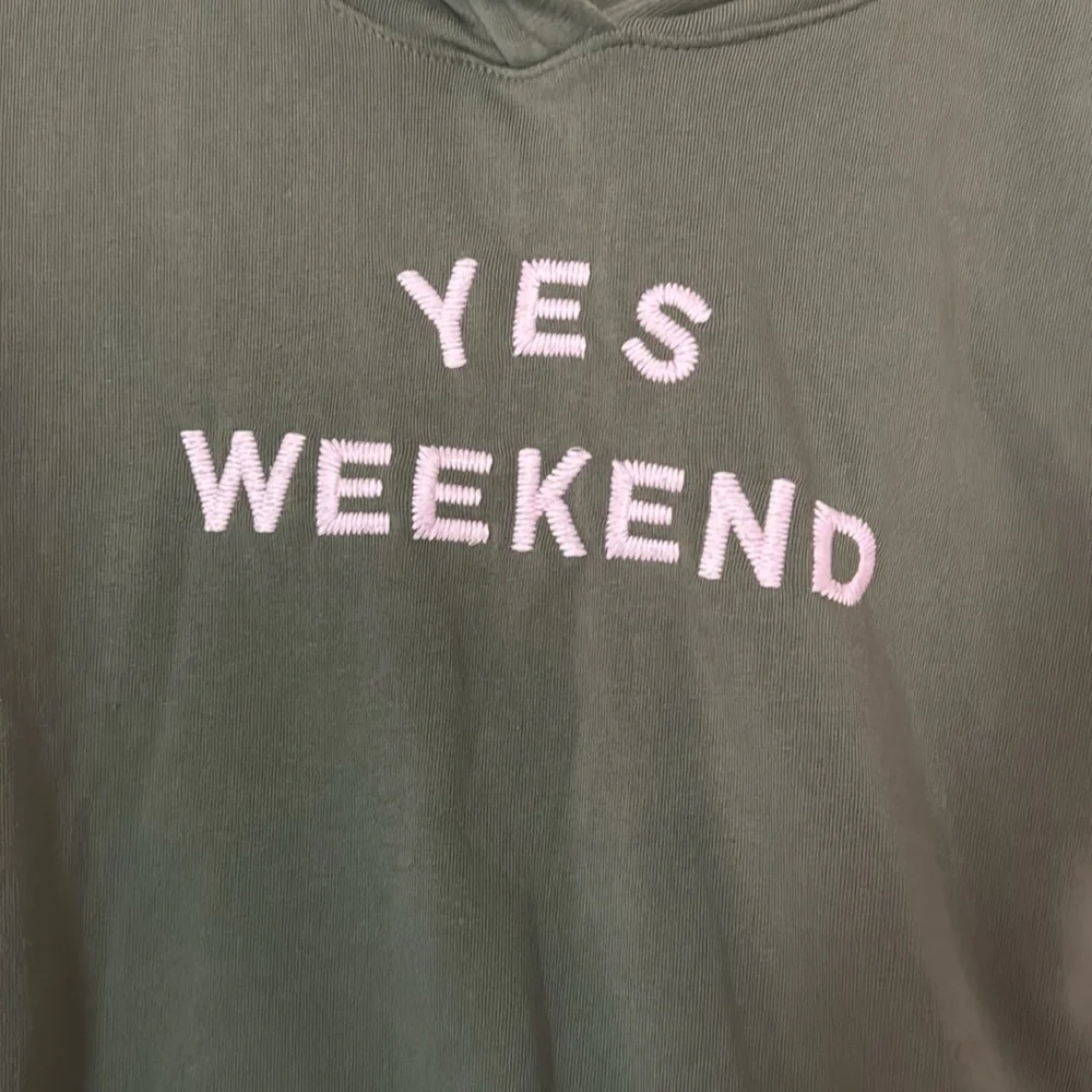 “Yes Weekend” Sweatshirt - Picture 2 of 4